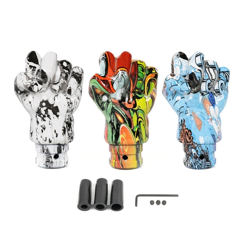 

Fist Shape Knob Auto Car Manual Transmission Gear Shift Head Shifter Lever Stick