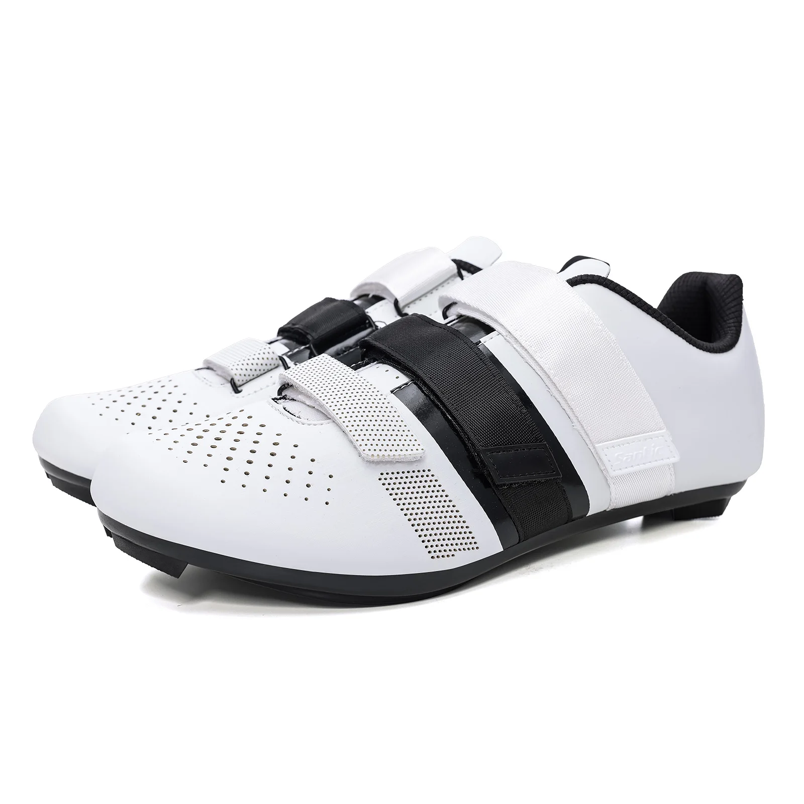 

Santic Cycling Road Lock Shoes Men's SPD Bike Locking MTB Bike Accessories Breathable Comfortable Self-locking Shoes Unisex