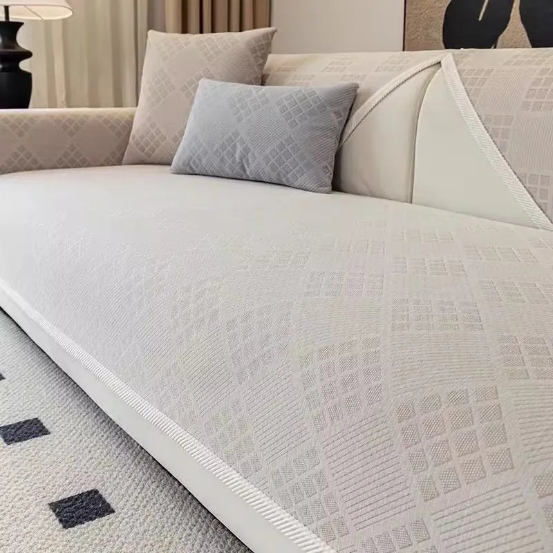 Роскошный чехол для дивана из синели подушка сиденья нескользящее одеяло