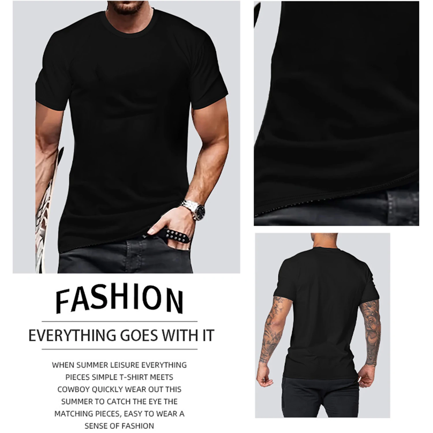 Новинка 2024 летняя забавная футболка для мужчин красивая Рабочая хлопковая