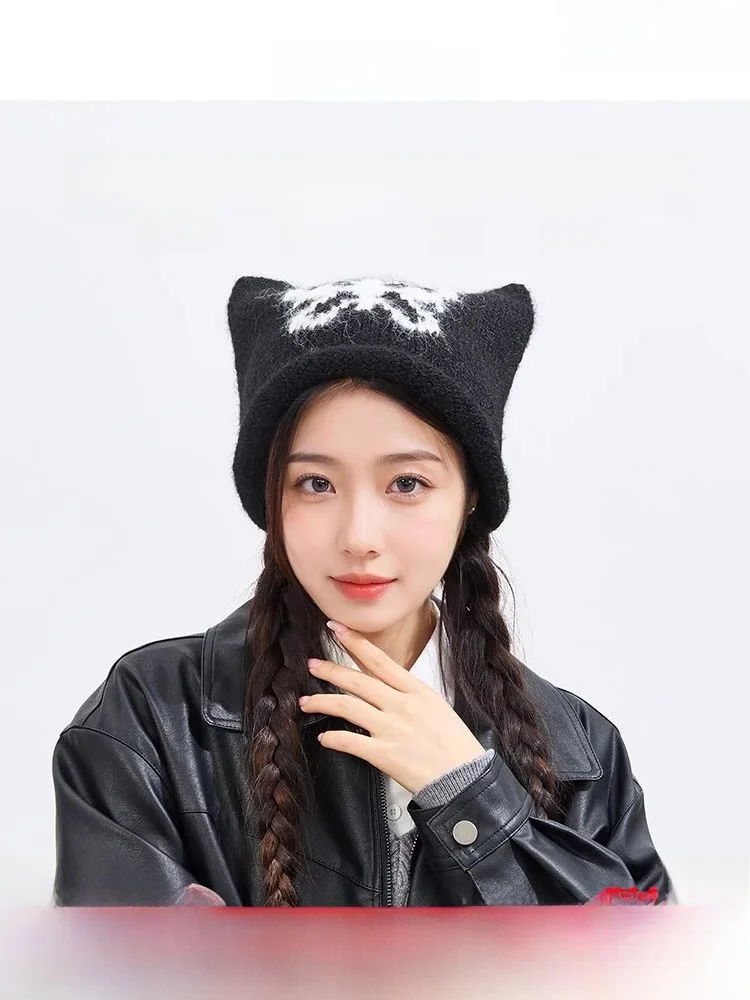 Sanfu жаккардовая шляпа с арбузом осенне-зимняя модная персональная энергичная без