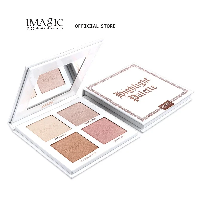 

MAGIC highlighter poederpalet fijnafstemming gezichtscontour hoogtepunten gezicht natuurlijke hoogglans bronzen cosmetica