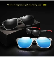 classic mens full frame aluminum magnesium material anti glare polarized driving sunglasses 6524