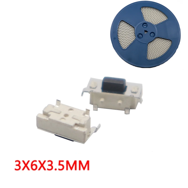 【 300-50 шт. 】сенсорный выключатель 3*6*3 5 мм 3x6x3 SMD MP3 MP4 MP5 кнопка для планшетного ПК