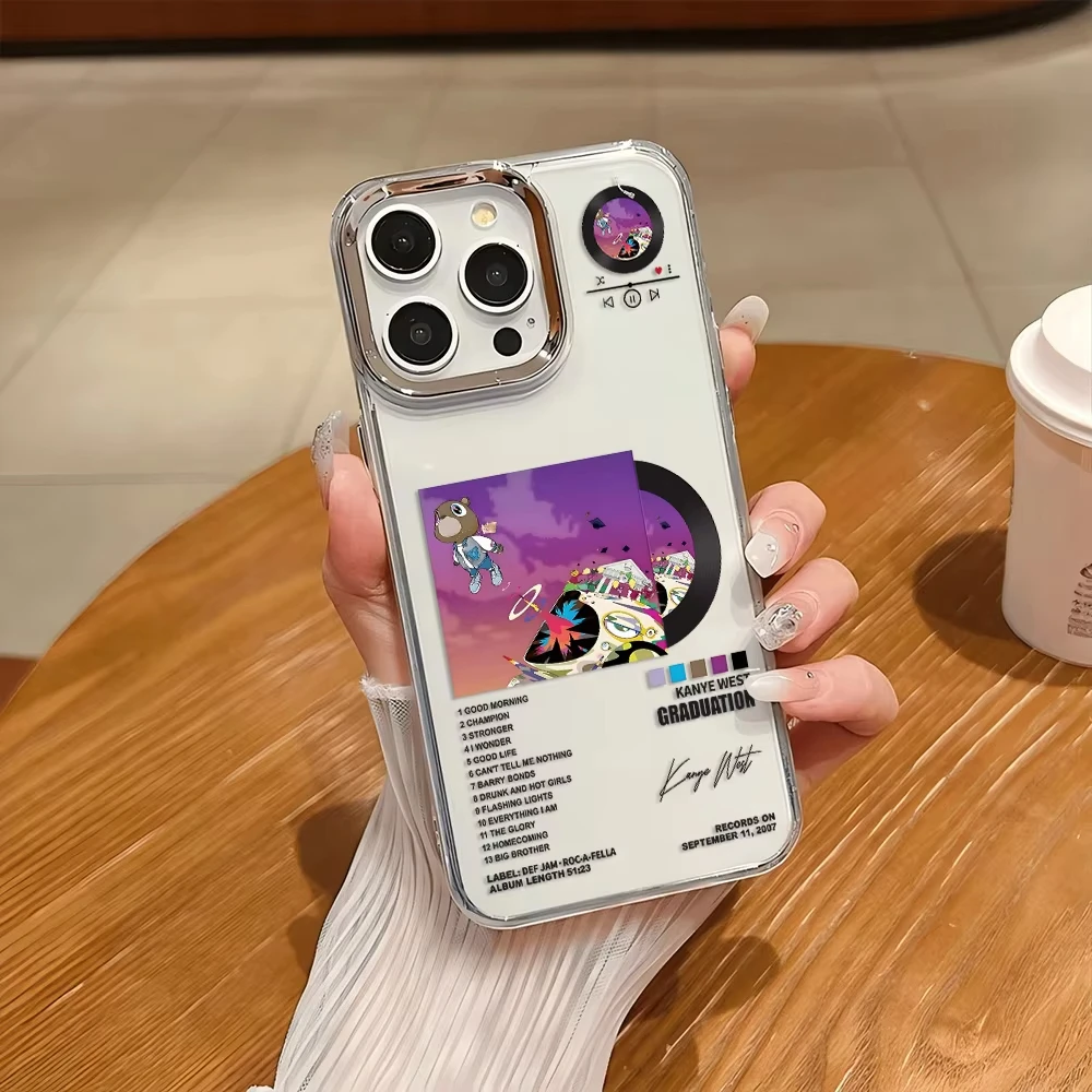 Фото Чехол для телефона с изображением рэпера Канье Уэста для iPhone 17 Air, 16, 15, 14, 13, 12, 11 Pro Max, Plus, SE 2020, 2022 – Мягкий чехол №5