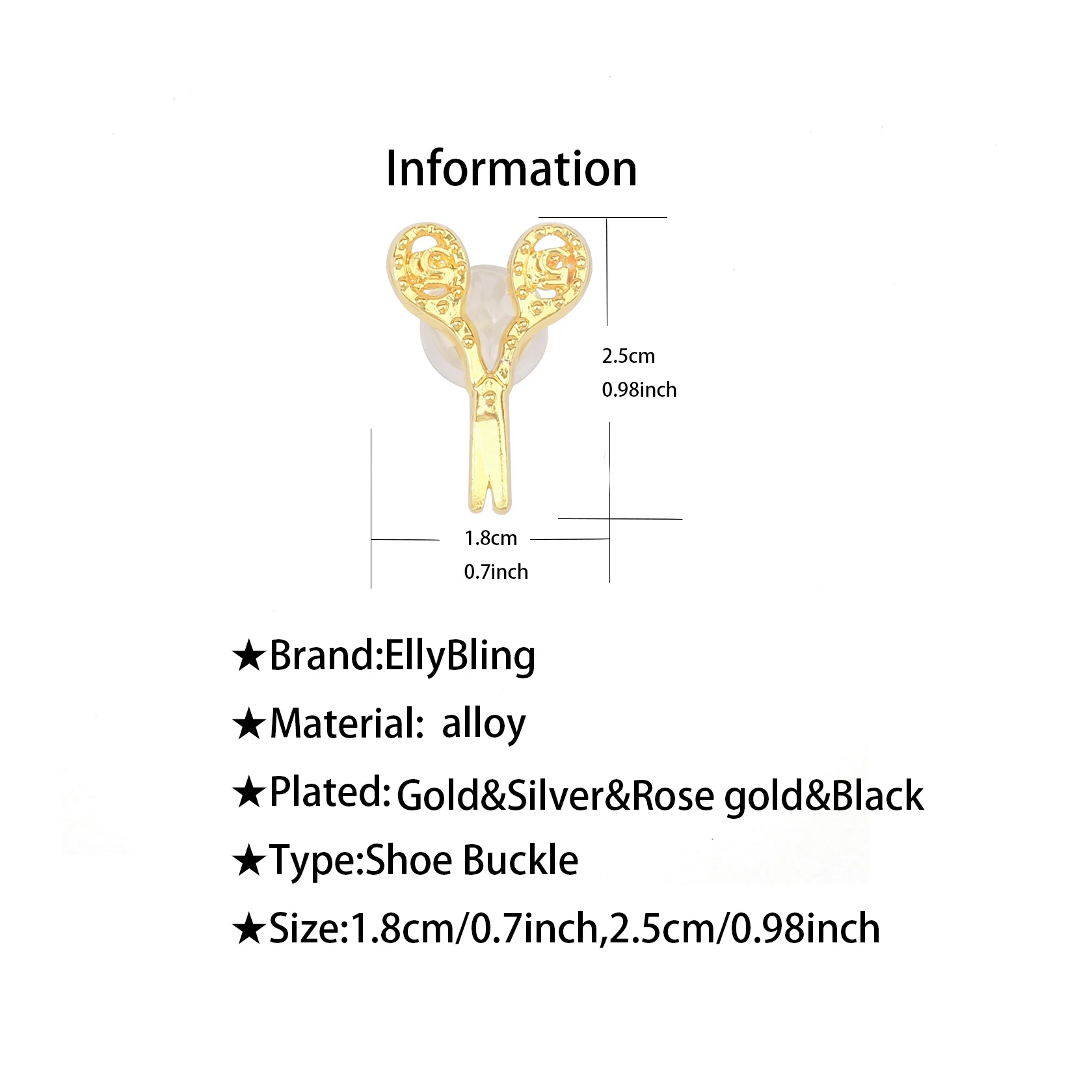 10pcs Scissors Shoe Charms Accessories Decorations Aolly Croc Jibz Buckle for DIY X-mas Gift CBC106