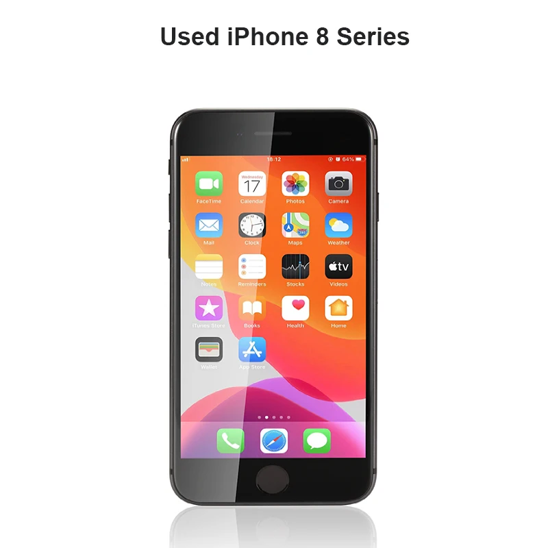 Unlocked Used Apple iPhone 8 / iPhone 8 Plus A11 iOS Smartphone 3GB 64G/256G 4.7/5.5