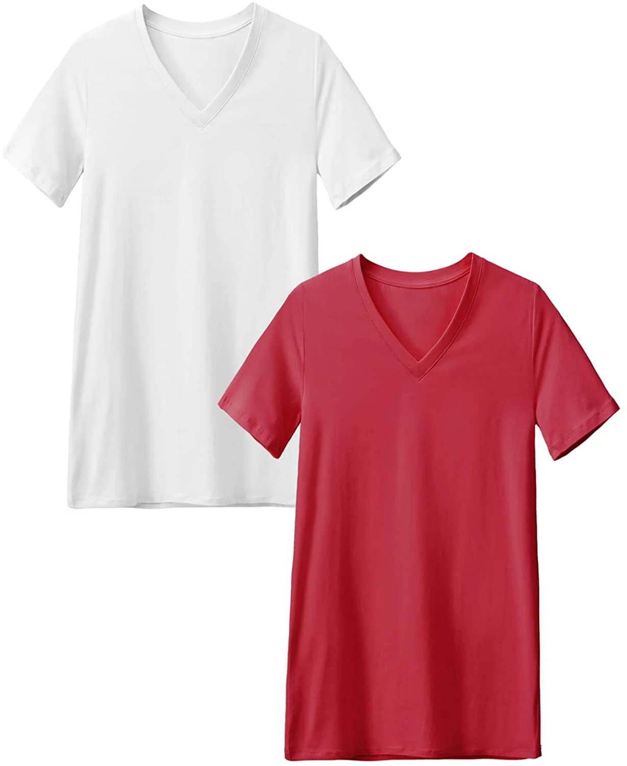 

V-neck fashion solid color sports top