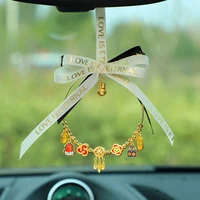 ancient fajin automobile mounting accessories creative personality vehicle rearview mirror pendant decoration meaning beautiful