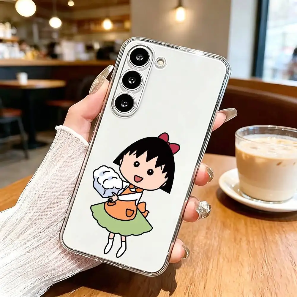 Чехол для телефона C-Chibi Maruko-chan для Samsung A10,12,20,21S,30,31,40,50,51,52,70,71, прозрачный чехол (art.: 3920daecb1d2a) - 3920daecb1d2a