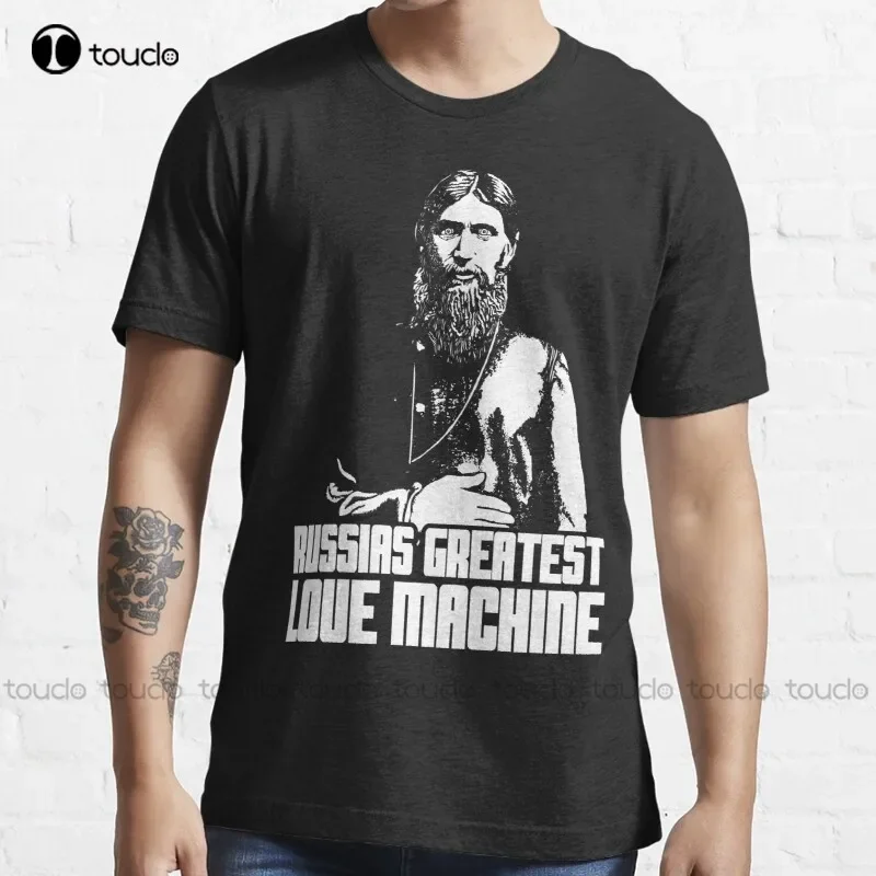 New Rasputin Portrait Love History T-Shirt Cotton Tee Shirt Custom Aldult Teen Unisex Digital Printing Shirts Gift