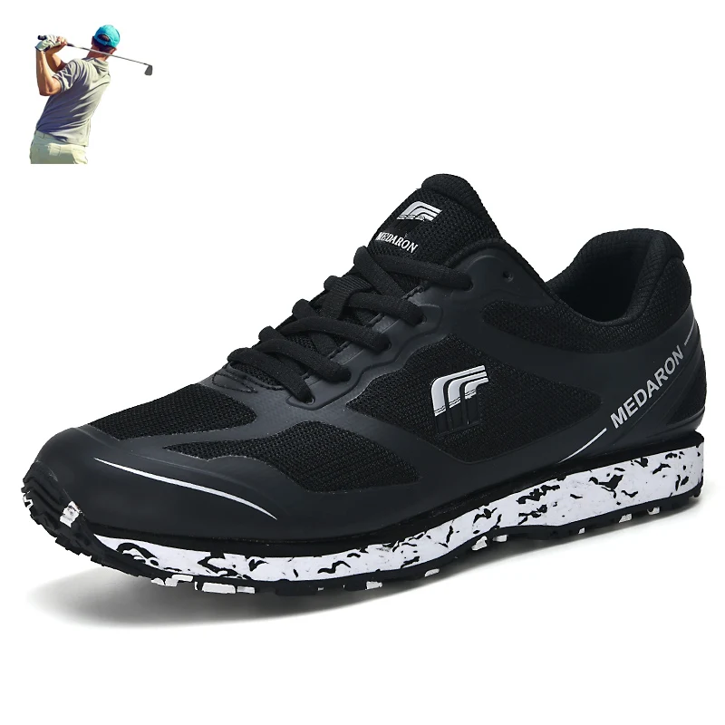 

Ultra Light Golf Shoes Womens Black Blue Men Outdoor Turf Golfing Sneakers Ladies Breathable Non-Slip Trainers Shoes Golfer