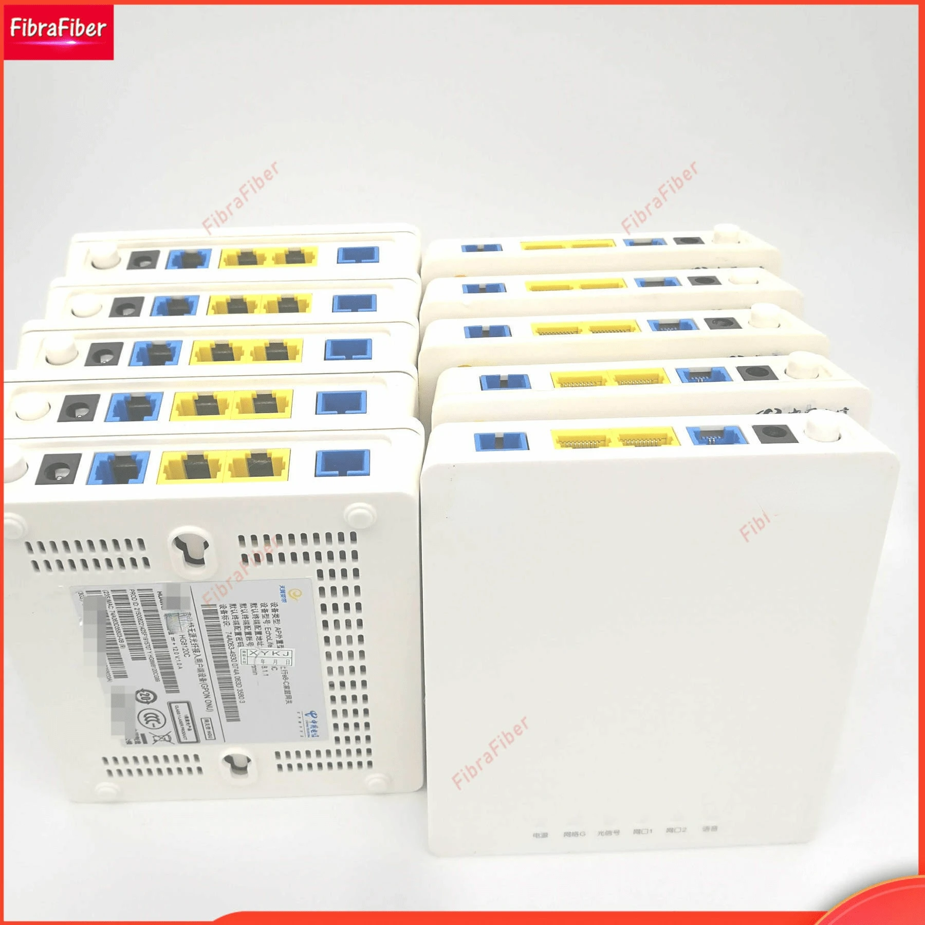 

10/20 шт./лот Бесплатная доставка Восстановленный HG8120C 2FE GPON EPON терминал оптоволоконный ONU ONT модем VIOP маршрутизатор FTTH английский язык