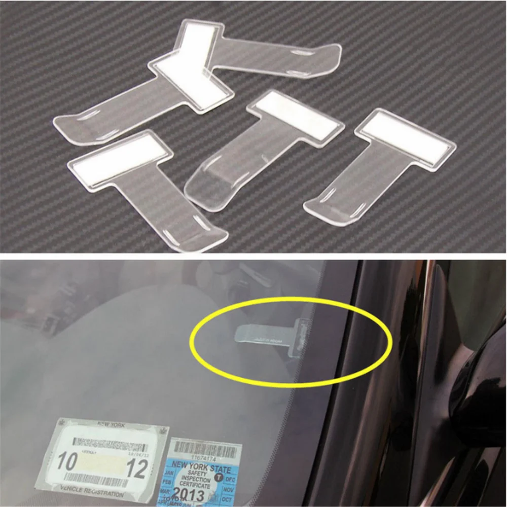 2PCS Car plastic ticket holder for Mercedes Benz E classe W201 W211 W212 W212 W213 CLS W218