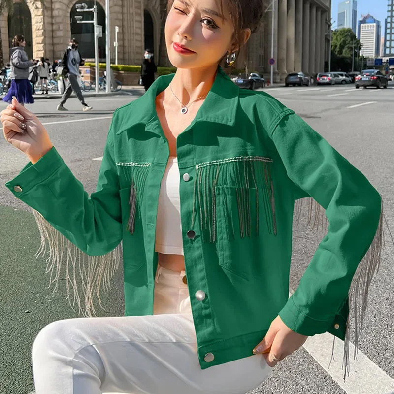 Женское джинсовое пальто Yipn.igacoyou