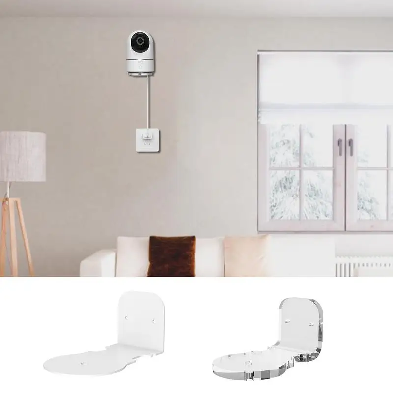 

Screwless Adhesive Wall Mount Compatible WithEufy Security Solo Indoor Cam P24 Stick On Or Screws Easy To Install No Drilling