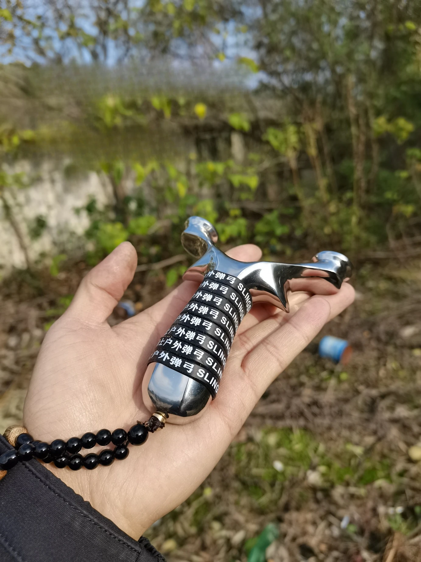 Металлическая Рогатка для стрельбы Высокая точность мощная катапульта ...