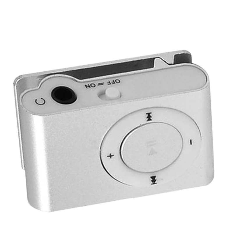 Новый большой рекламный зеркальный портативный mp3-плеер ZOMTOP мини MP3-плеер с