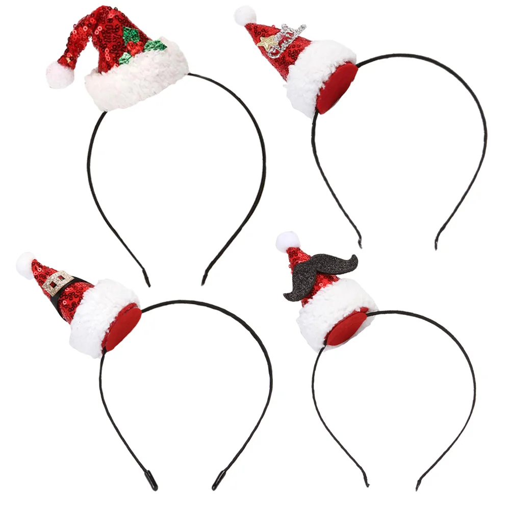 

Рождественская Очаровательная Повязка на голову, уникальные головные уборы, привлекательные повязки для волос, тканевые обручи, красивые