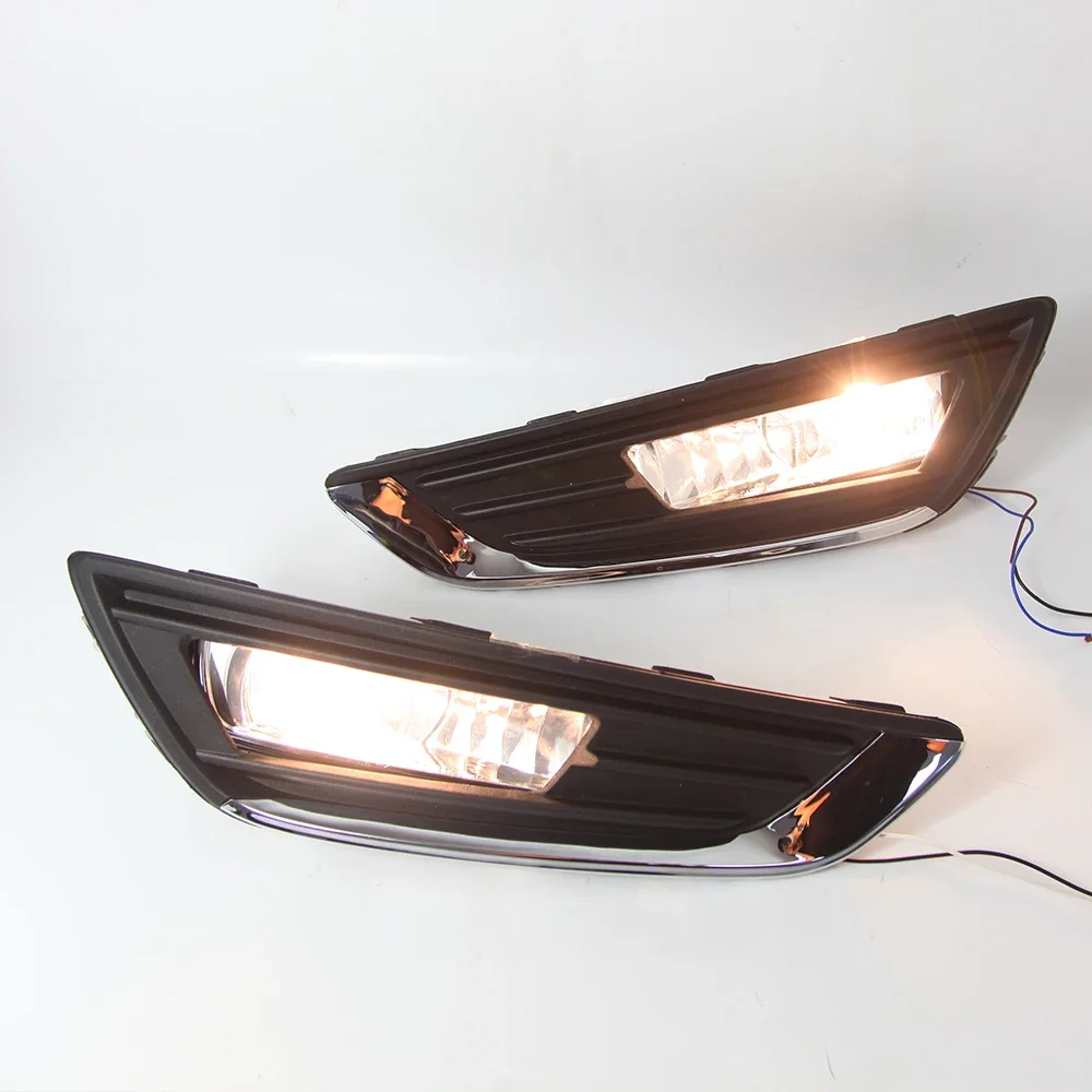 Автомобильный передний бампер противотумансветильник фара в сборе абажур H11