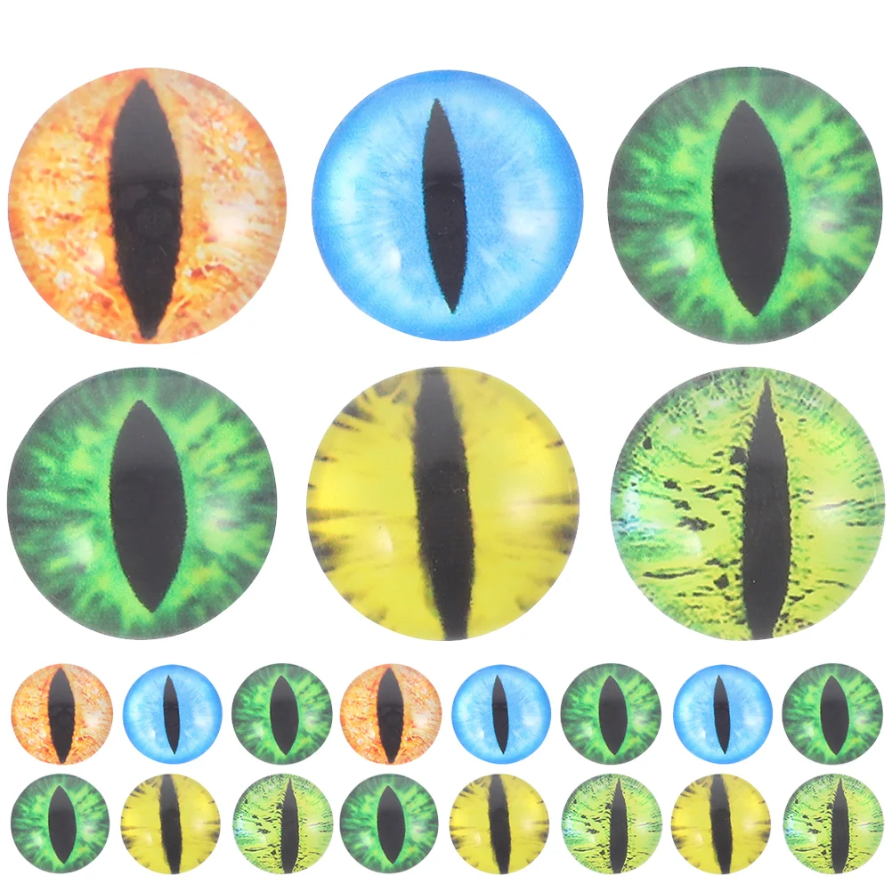 

20 пар круглых наклеек для глазного яблока, украшение для глазных Яблоков, искусственные украшения для глаз на Хэллоуин, марионетка, реалист...