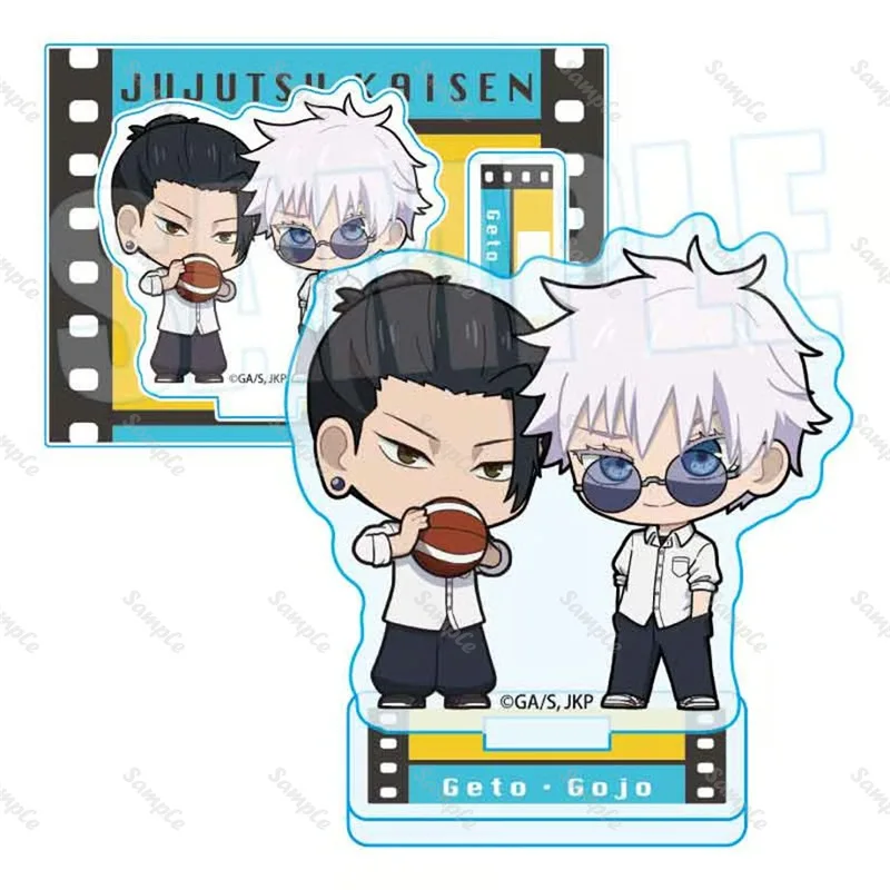 Фото Jujutsu Kaisen Hidden Inventory Plate Desk Decor Gojo Satoru Standee Geto Suguru Collection Ornament Fushiguro Toji акриловая кукла №3
