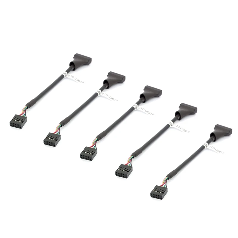 

5 шт., 9-контактный Переходник USB 3,0 на USB 2,0