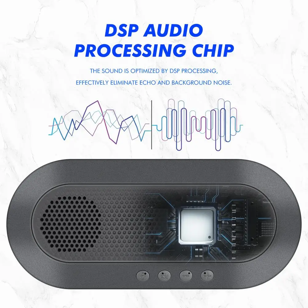 

High-fidelity G95 Video Conference 360 Degree Omni-directional Microphone Mic For Meeting Business Conference Computer Laptop