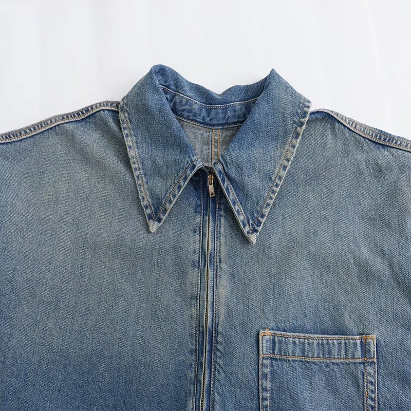 Женские модные повседневные джинсовые платья Koekop винтажные женские шикарные с