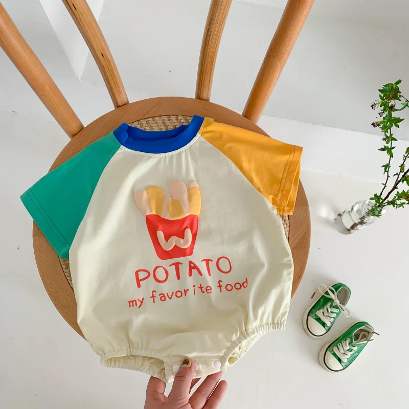 

Детский хлопковый комбинезон, на возраст 0-24 месяца