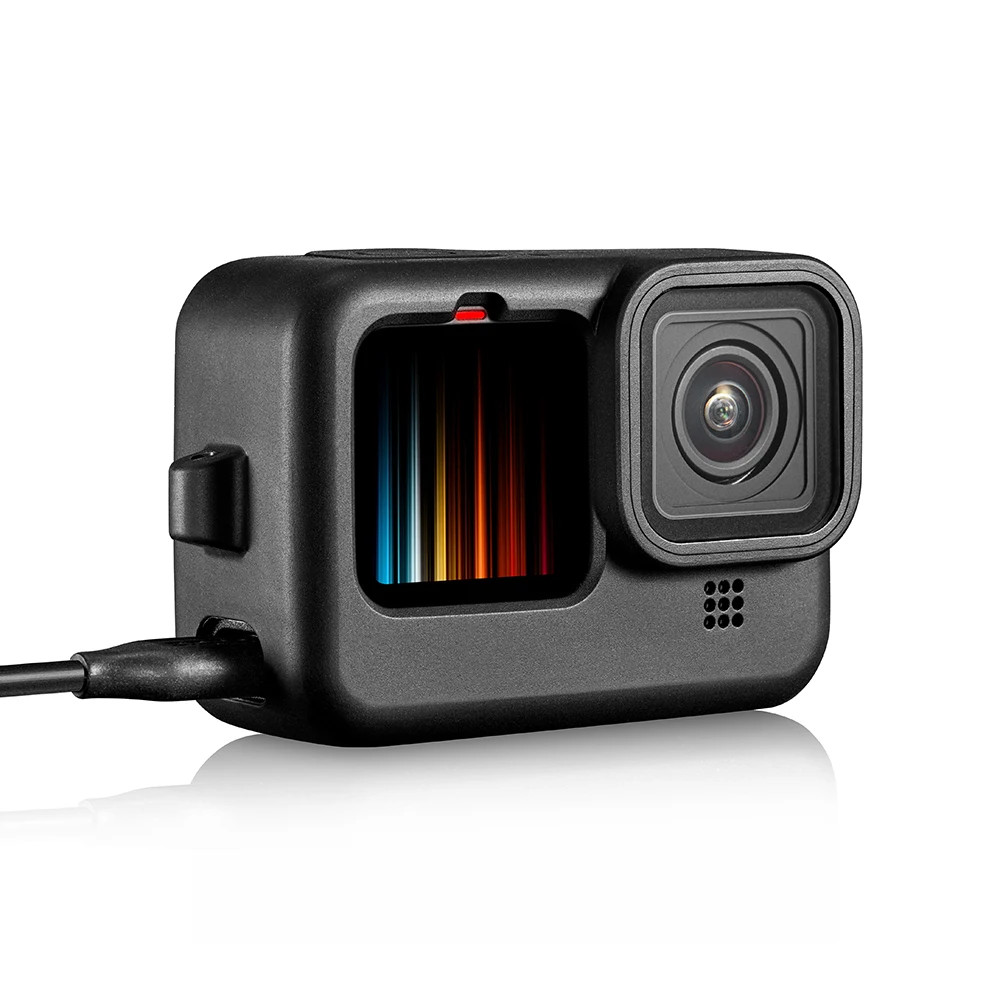 Силиконовый чехол для объектива GoPro Hero 10 9 защитный Аксессуары - купить по