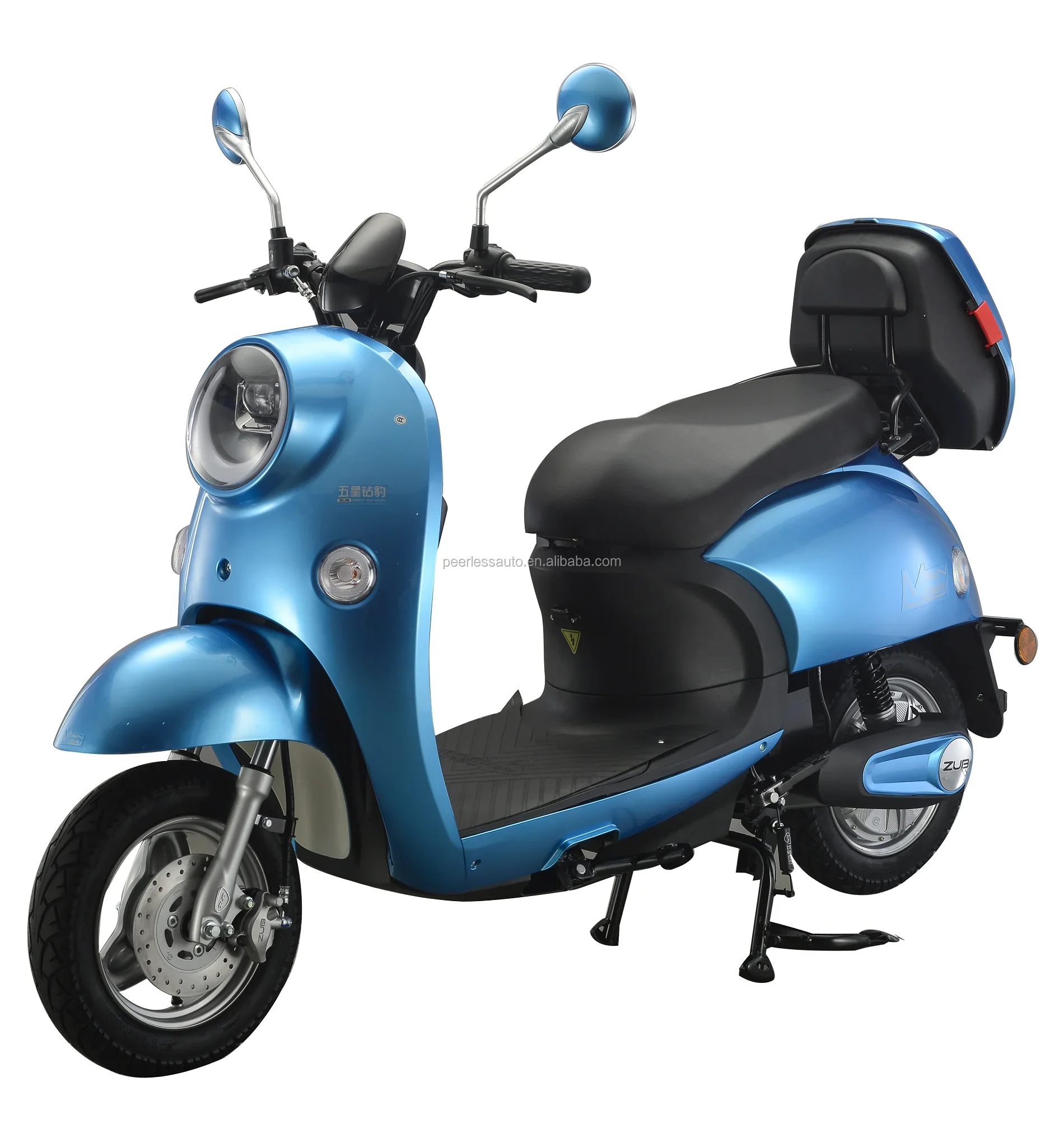 COC EU Warehouse Orange 60V Scooter Электрический мотоцикл Citycoco для взрослых на продажу