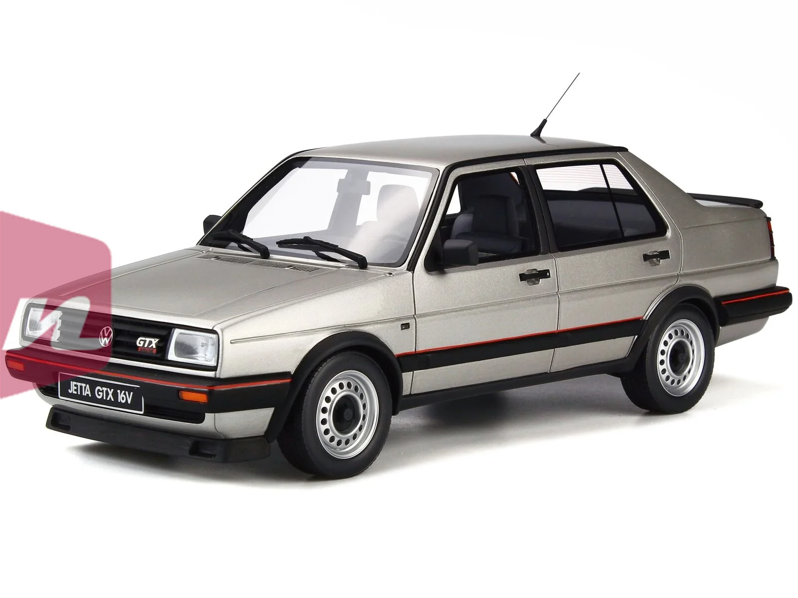 

Jetta II GTX 16V 1987 diamond silver met OT742 Otto 1:18 Resin Model Car Collection Limited Edition Hobby Toys