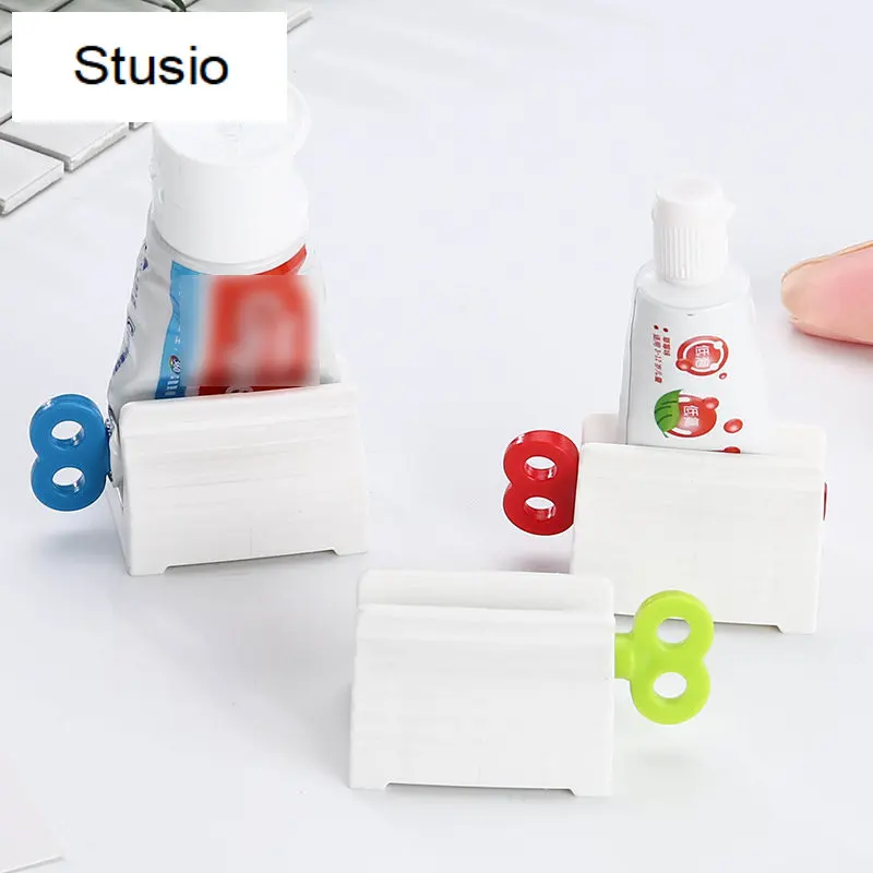 

Bathroom Accessories Set Rolling Toothpaste Squeezer Tube Toothpaste Tooth Paste Squeezer Dispenser Creative Toothpaste Holder