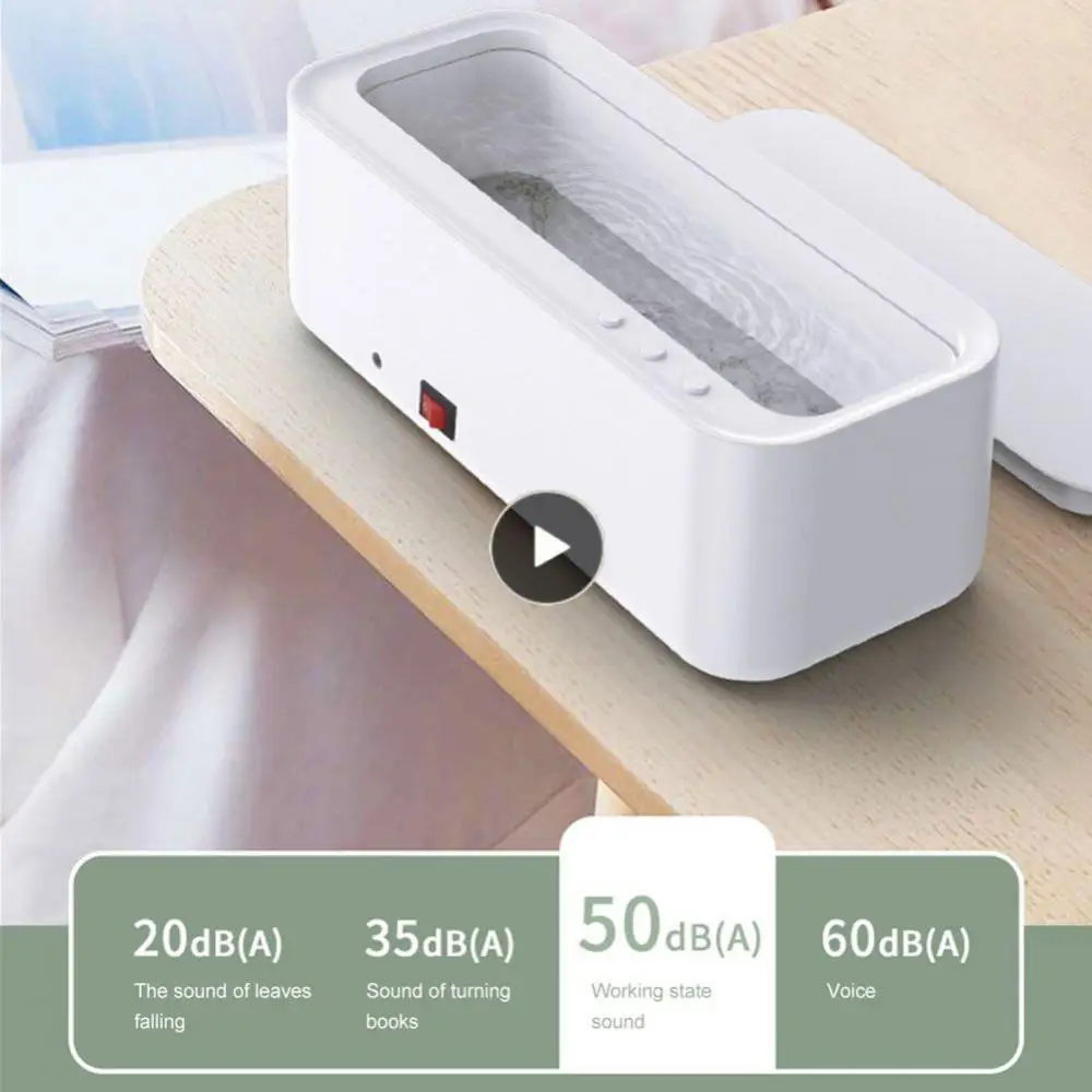 

Portable Acoustic Vibration Cleaner Watch Washing High Frequency Vibration Cleaning Machine Home Accessories Tools Small 45000hz