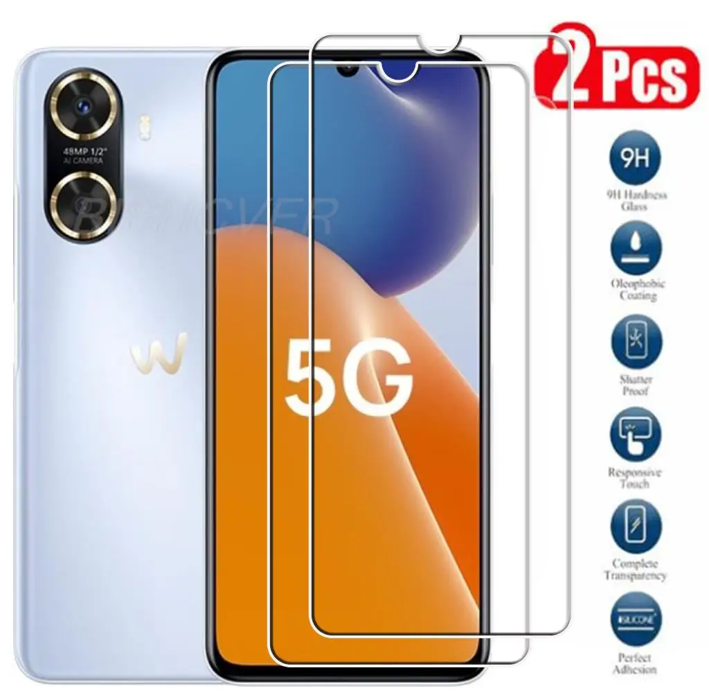 Закаленное стекло для Wiko Hi Enjoy 60 5G 6,75 дюйма, Защитная пленка для экрана на Wiko Hi Changxiang 60 5G, стекло для телефона