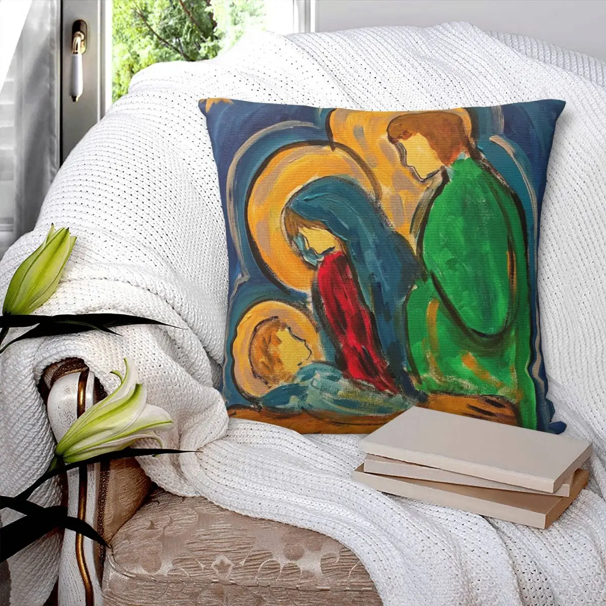 Рисунок 2 - Рождество, квадратная наволочка