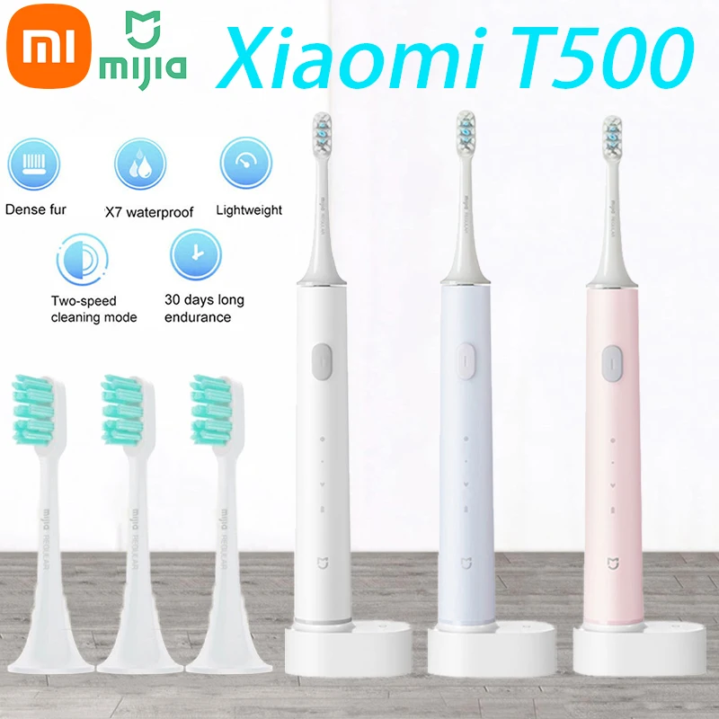 

Зубная щетка Xiaomi Mijia T500 ультразвуковая Водонепроницаемая с USB-зарядкой