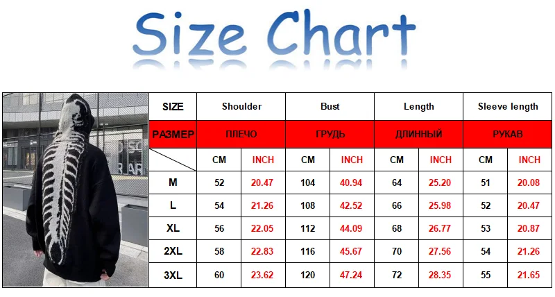 Свитер Y2k с графическим принтом свитера напуском и капюшоном для мужчин зимний