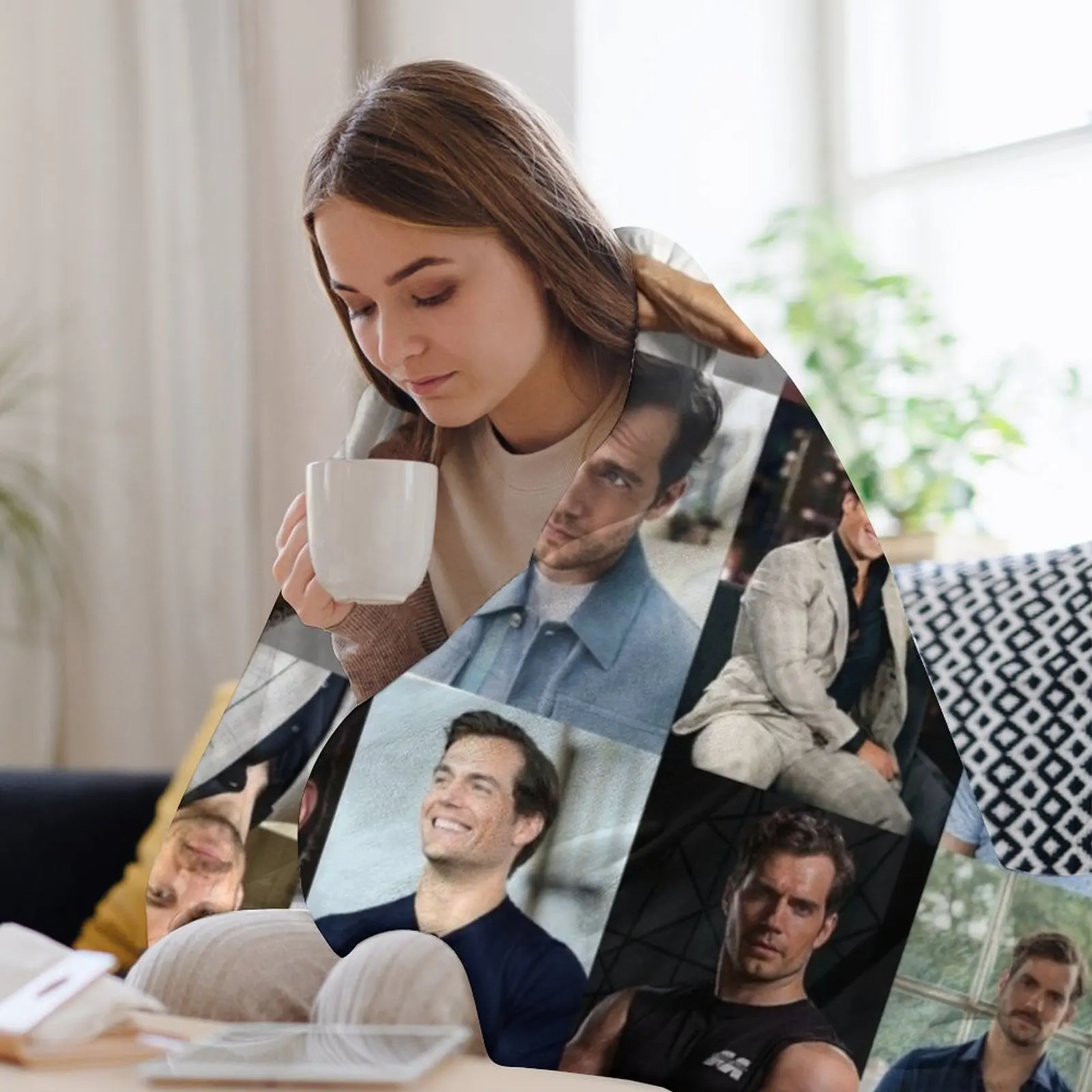 Одеяло Генри Кавилла мягкие большие рождественские подарки одеяла для дивана