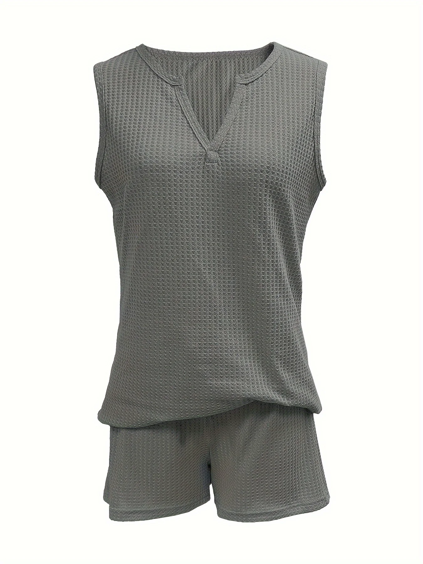 Домашний Свободный жилет модная повседневная спортивная футболка с V-образным