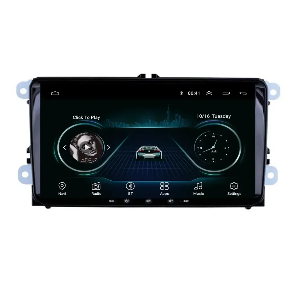 Радио Android 13 2 Din Мультимедийный автомобильный плеер для VW/ Volkswagen Skoda Octavia golf 5 6 Touran