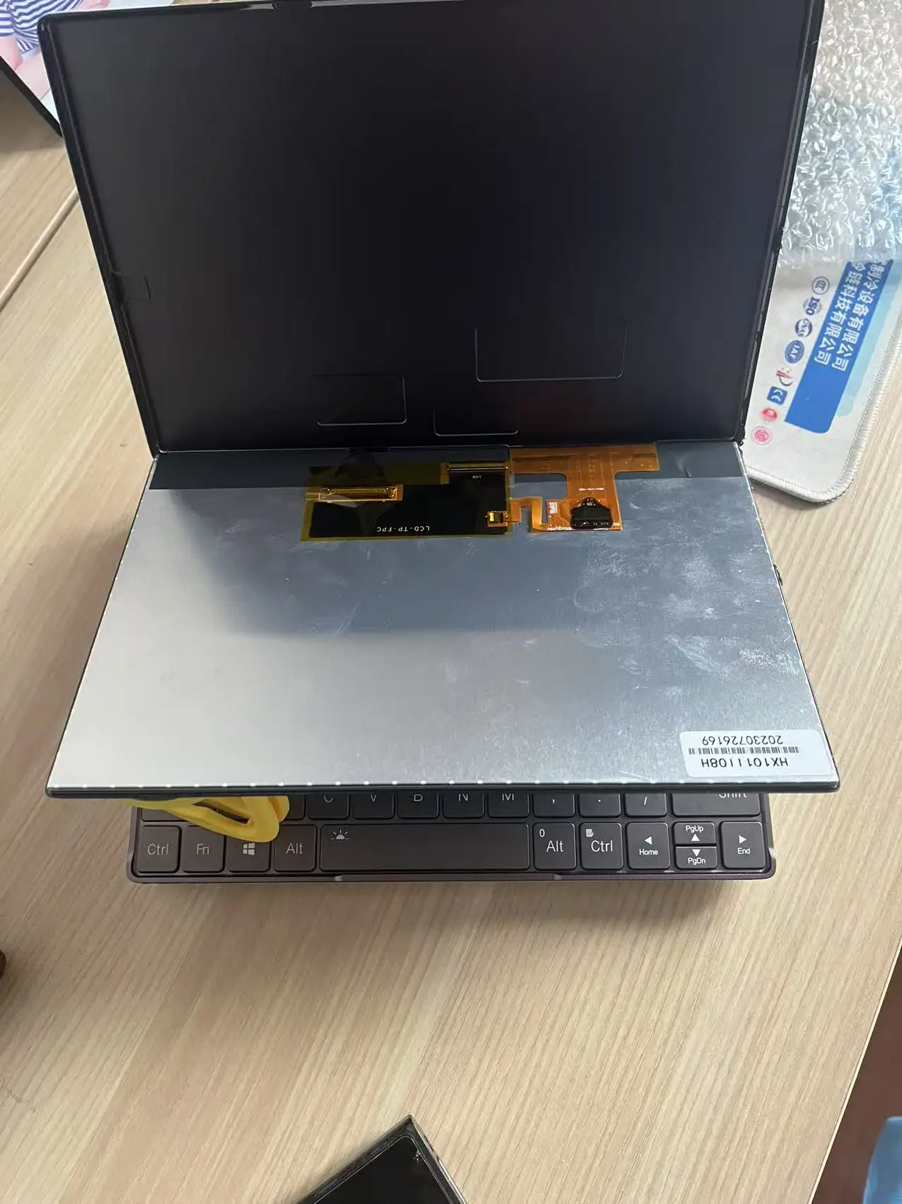 Фото Оригинальный новый ЖК-дисплей для GPD Win max2 с дигитайзером сенсорного экрана в сборе для GPD Win max2, аксессуары для экрана, замена №5