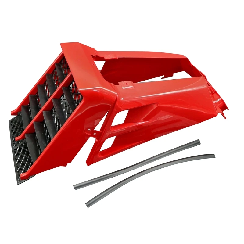 Боковая крышка газового бака с решеткой радиатора для Yamaha Banshee 350 YFZ350 1987-2006