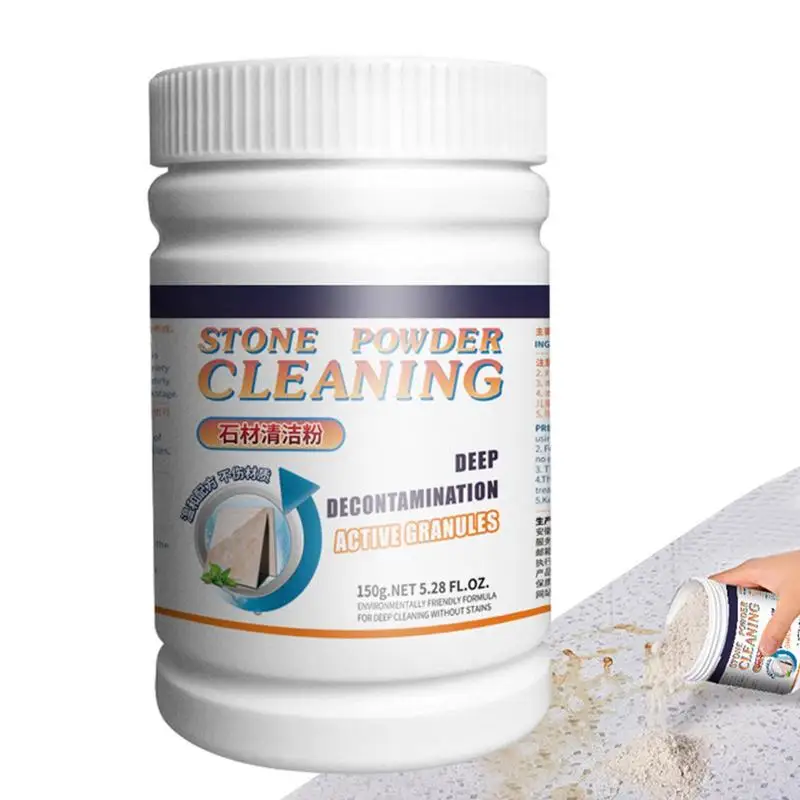 

Stone Cleaning Powder Marble Tile Stubborn Stains Deep Cleaning Marble Polishing Powder Granite Stone Stain Remover For Tiles