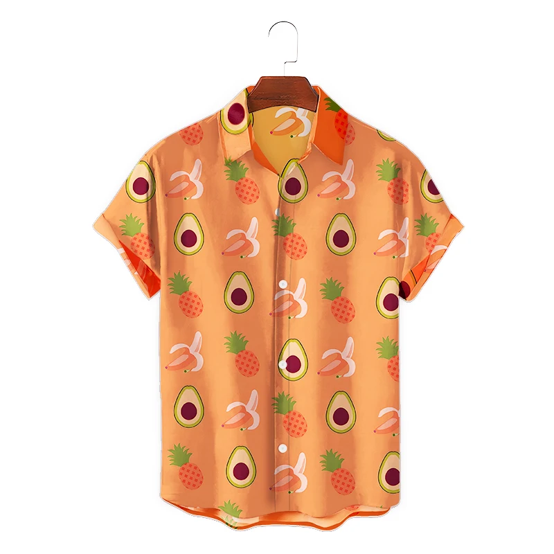 

Гавайская рубашка для мужчин, удобная повседневная футболка с абстрактными цветами и листьями, с принтом масляных красок, лето