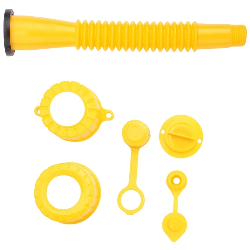 Gas Can Spout Replacement, Gas Can Nozzle Gas Can Spout Replacement Kit,For Most 1/2/5/10 Gallon Oil Cans