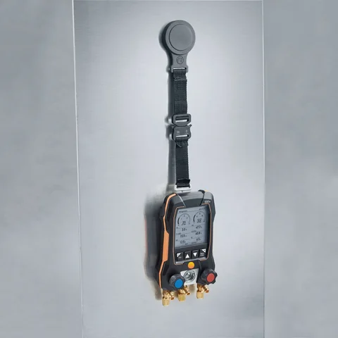 Интеллектуальный цифровой коллектор Testo550s с Bluetooth и двухходовым клапаном, манометр для кондиционирования воздуха 0564 5501