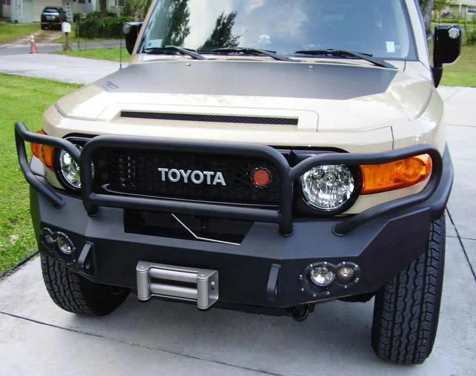 Для FJ76 78 79 серия Land Cruiser Bull Bar передний бампер внедорожные аксессуары с лампой