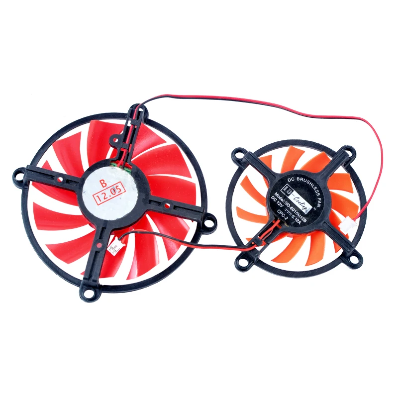 65 мм 85 мм вентилятор Охлаждения видеокарты для HD6570 6750 5550 GT640 630 440 430